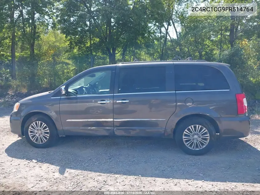 2015 Chrysler Town & Country Touring-L VIN: 2C4RC1CG9FR514764 Lot: 45644936