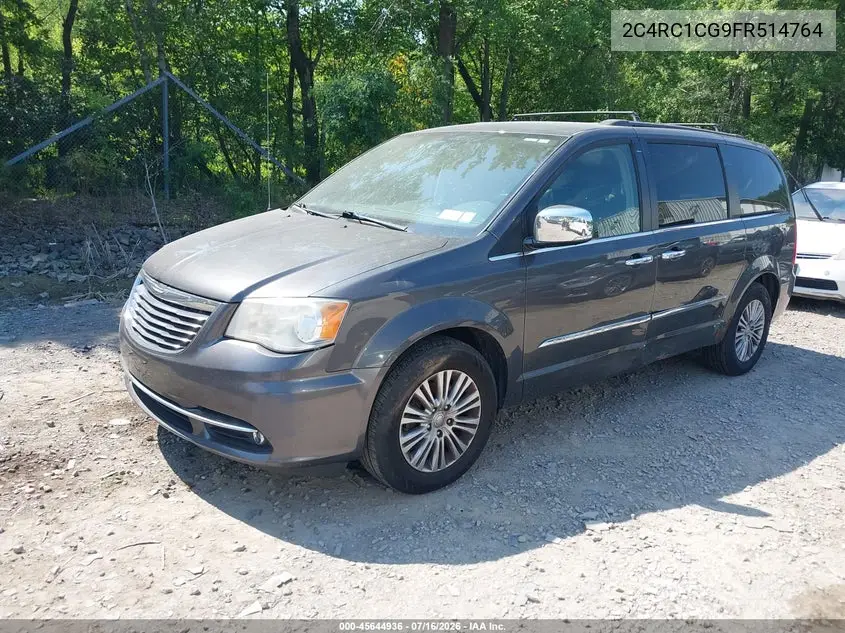 2015 Chrysler Town & Country Touring-L VIN: 2C4RC1CG9FR514764 Lot: 45644936