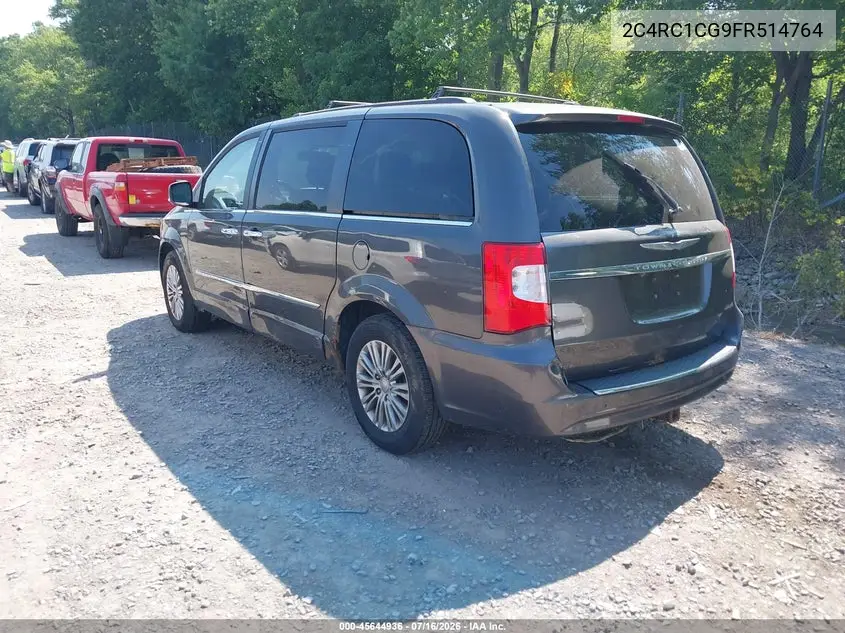 2015 Chrysler Town & Country Touring-L VIN: 2C4RC1CG9FR514764 Lot: 45644936