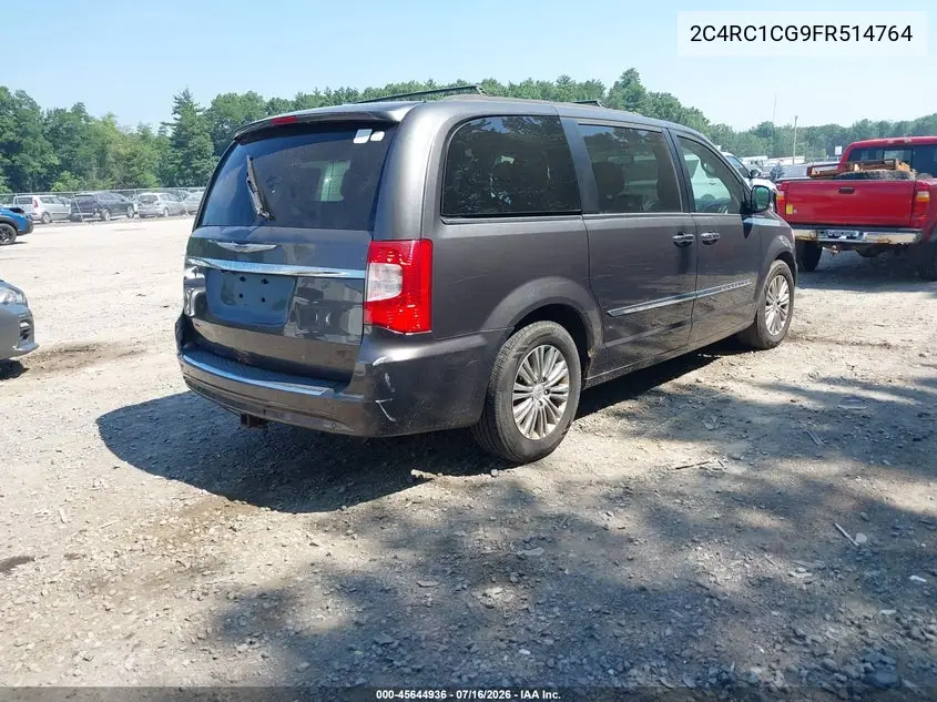 2015 Chrysler Town & Country Touring-L VIN: 2C4RC1CG9FR514764 Lot: 45644936