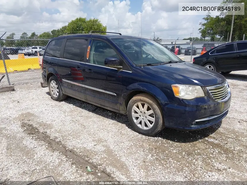 2015 Chrysler Town & Country Touring VIN: 2C4RC1BG0FR545189 Lot: 45647732