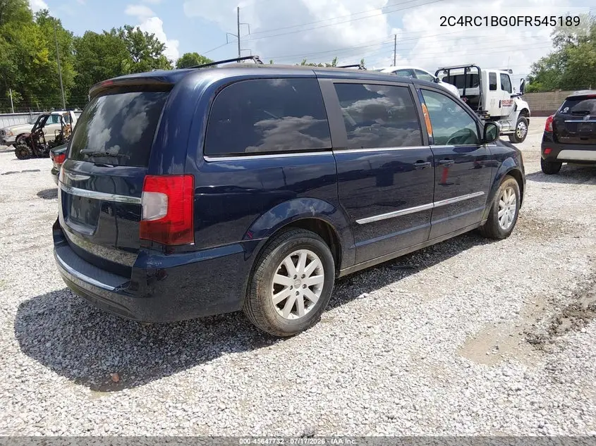 2015 Chrysler Town & Country Touring VIN: 2C4RC1BG0FR545189 Lot: 45647732