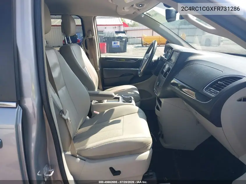 2015 Chrysler Town & Country Touring-L VIN: 2C4RC1CGXFR731286 Lot: 45662695