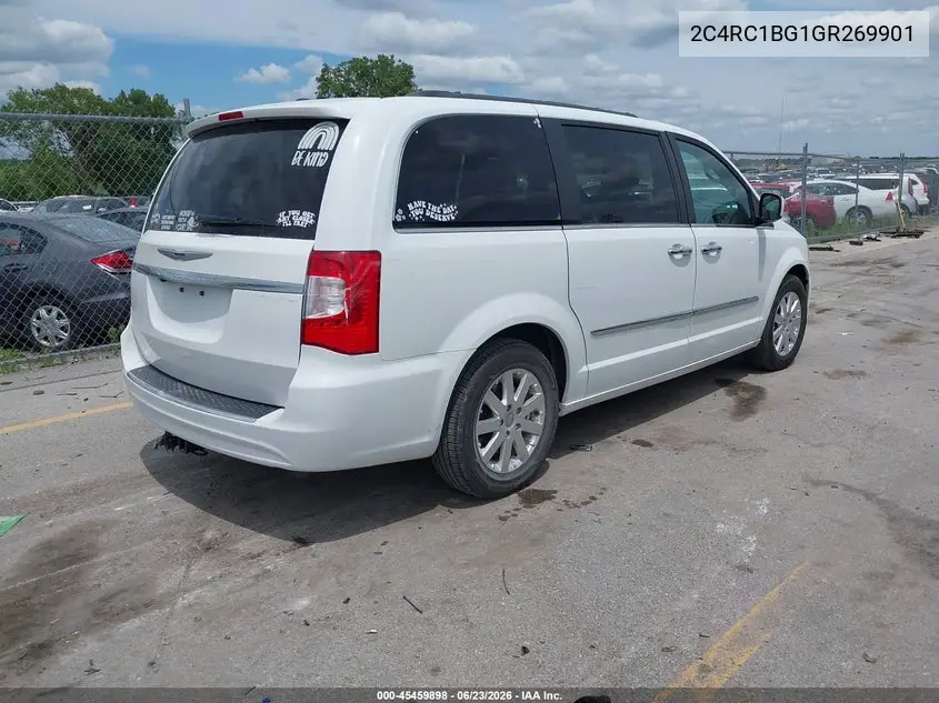 2016 Chrysler Town & Country Touring VIN: 2C4RC1BG1GR269901 Lot: 45459898
