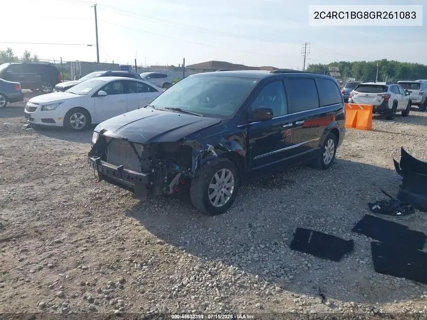 2016 Chrysler Town & Country Touring VIN: 2C4RC1BG8GR261083 Lot: 45632399