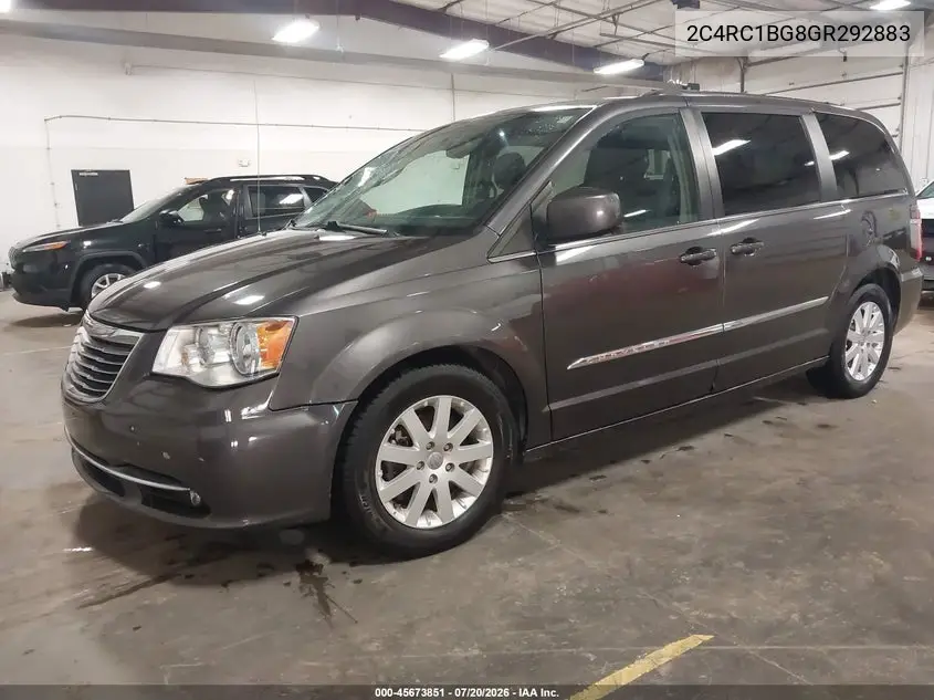 2016 Chrysler Town & Country Touring VIN: 2C4RC1BG8GR292883 Lot: 45673851