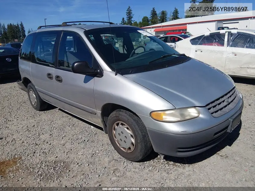 2000 Chrysler Voyager VIN: 2C4FJ25B6YR898697 Lot: 45369281
