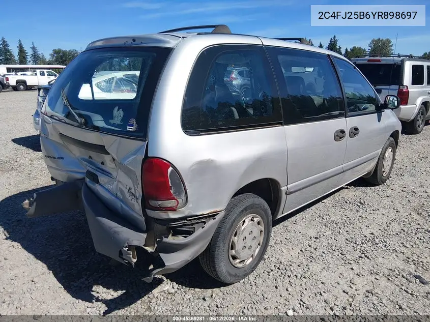 2000 Chrysler Voyager VIN: 2C4FJ25B6YR898697 Lot: 45369281