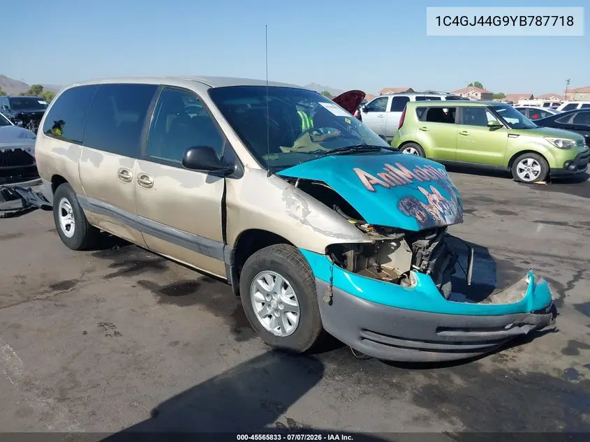 2000 Chrysler Grand Voyager Se VIN: 1C4GJ44G9YB787718 Lot: 45565833