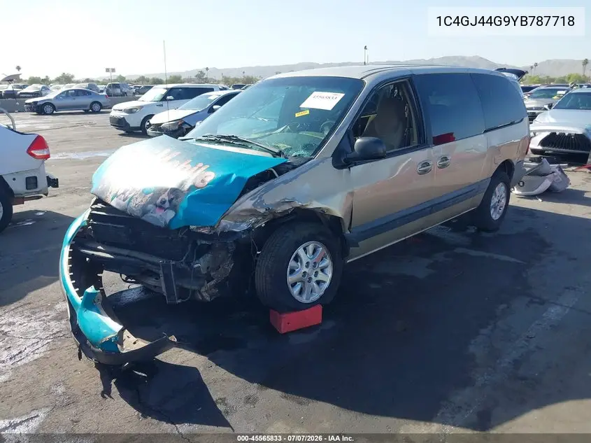 2000 Chrysler Grand Voyager Se VIN: 1C4GJ44G9YB787718 Lot: 45565833