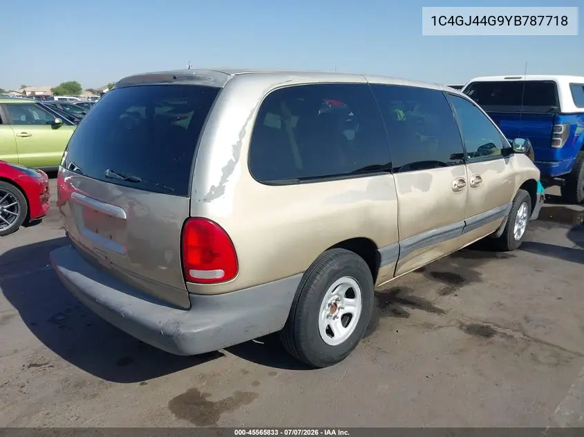 2000 Chrysler Grand Voyager Se VIN: 1C4GJ44G9YB787718 Lot: 45565833
