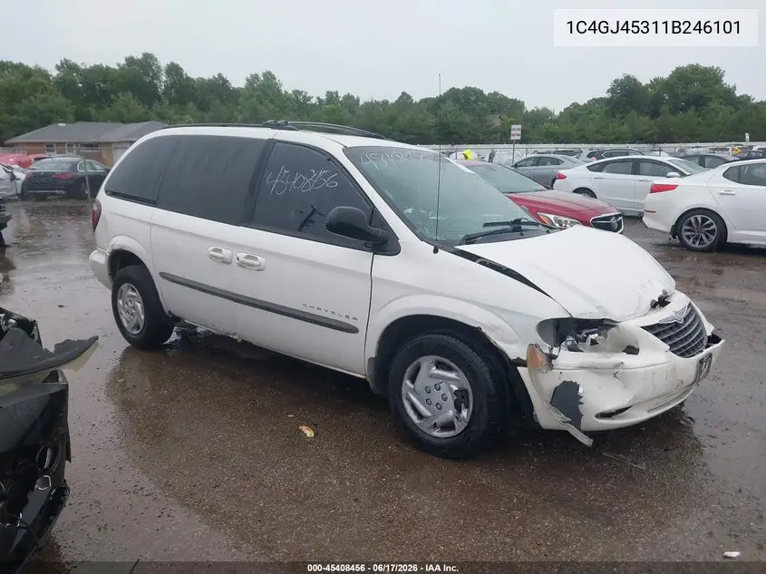 2001 Chrysler Voyager Lx VIN: 1C4GJ45311B246101 Lot: 45408456