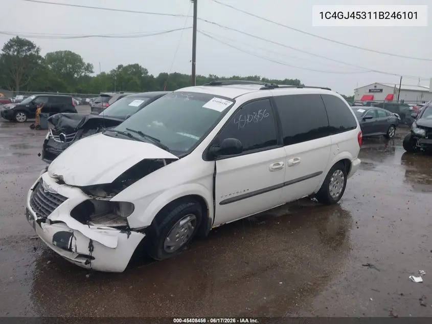 2001 Chrysler Voyager Lx VIN: 1C4GJ45311B246101 Lot: 45408456