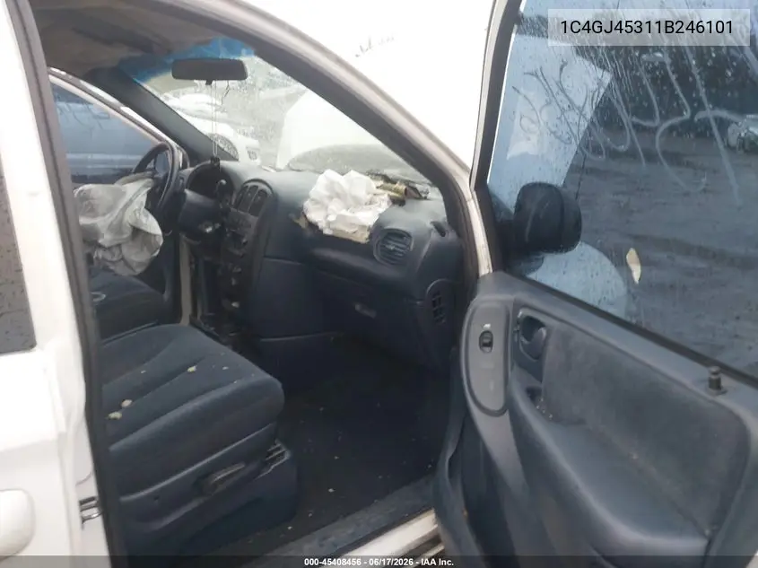 2001 Chrysler Voyager Lx VIN: 1C4GJ45311B246101 Lot: 45408456