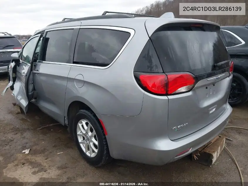 2020 Chrysler Voyager Lxi VIN: 2C4RC1DG3LR286139 Lot: 44116236