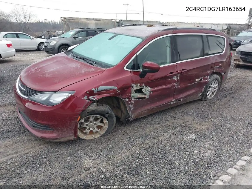 2020 Chrysler Voyager Lxi VIN: 2C4RC1DG7LR163654 Lot: 44154282