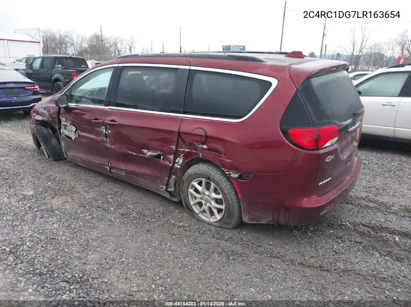 2020 Chrysler Voyager Lxi VIN: 2C4RC1DG7LR163654 Lot: 44154282