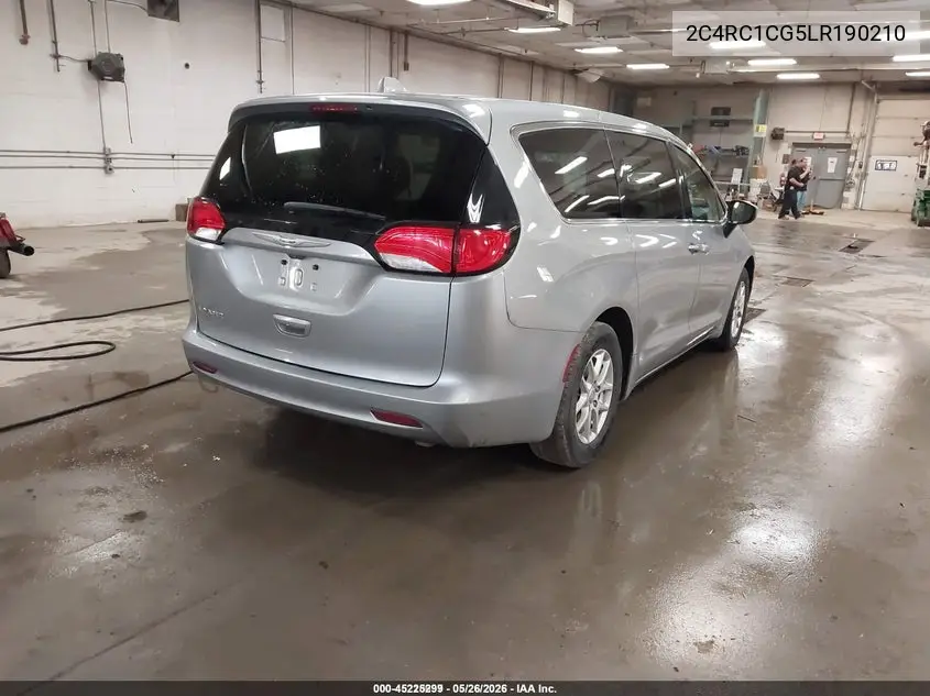 2020 Chrysler Voyager Lx VIN: 2C4RC1CG5LR190210 Lot: 45225299