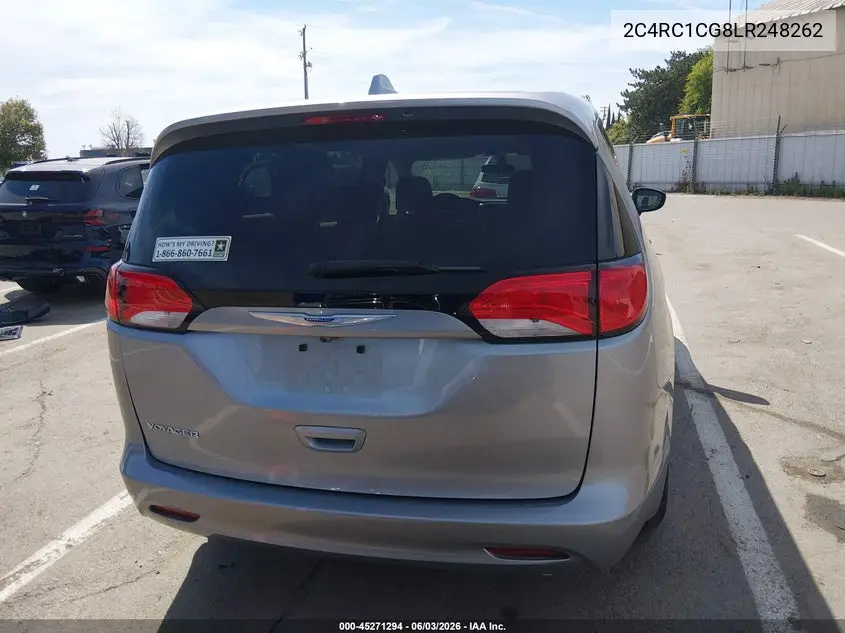 2020 Chrysler Voyager Lx VIN: 2C4RC1CG8LR248262 Lot: 45271294
