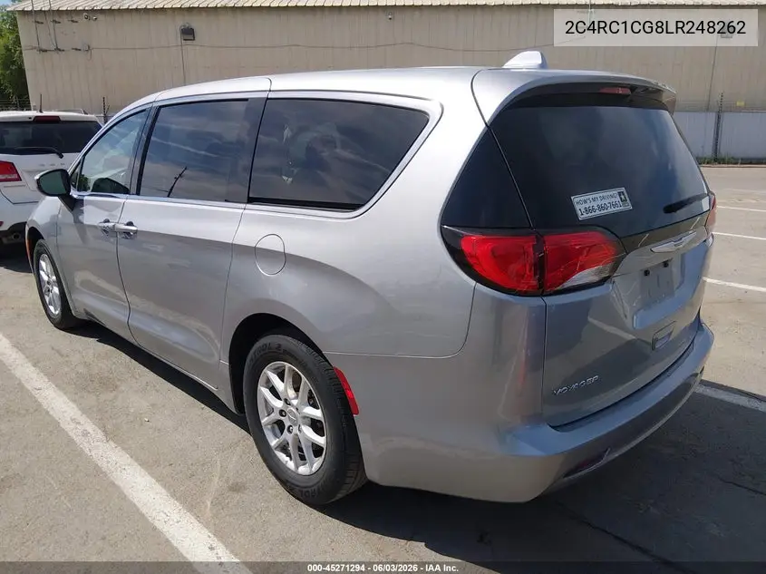 2020 Chrysler Voyager Lx VIN: 2C4RC1CG8LR248262 Lot: 45271294