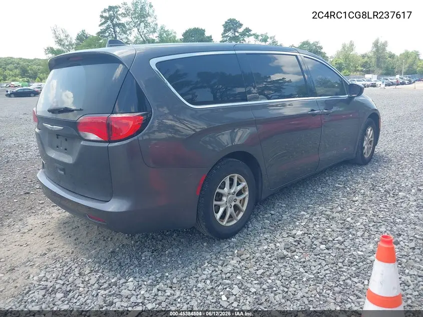 2020 Chrysler Voyager Lx VIN: 2C4RC1CG8LR237617 Lot: 45384504