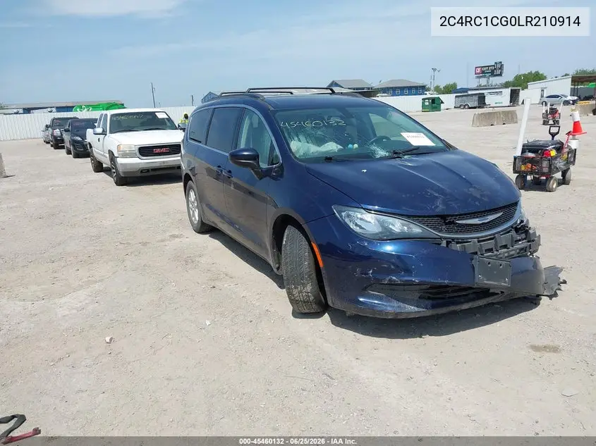 2020 Chrysler Voyager Lx VIN: 2C4RC1CG0LR210914 Lot: 45460132