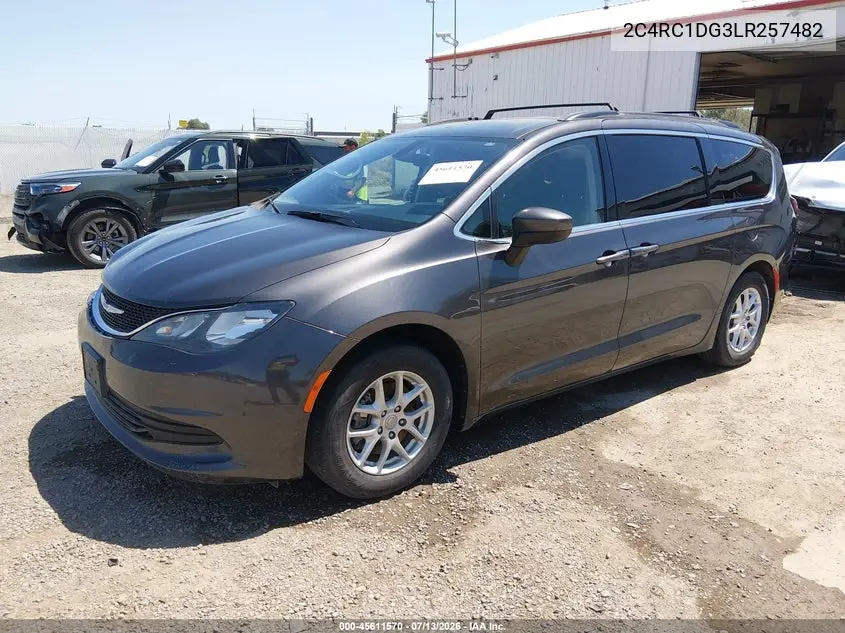 2020 Chrysler Voyager Lxi VIN: 2C4RC1DG3LR257482 Lot: 45611570