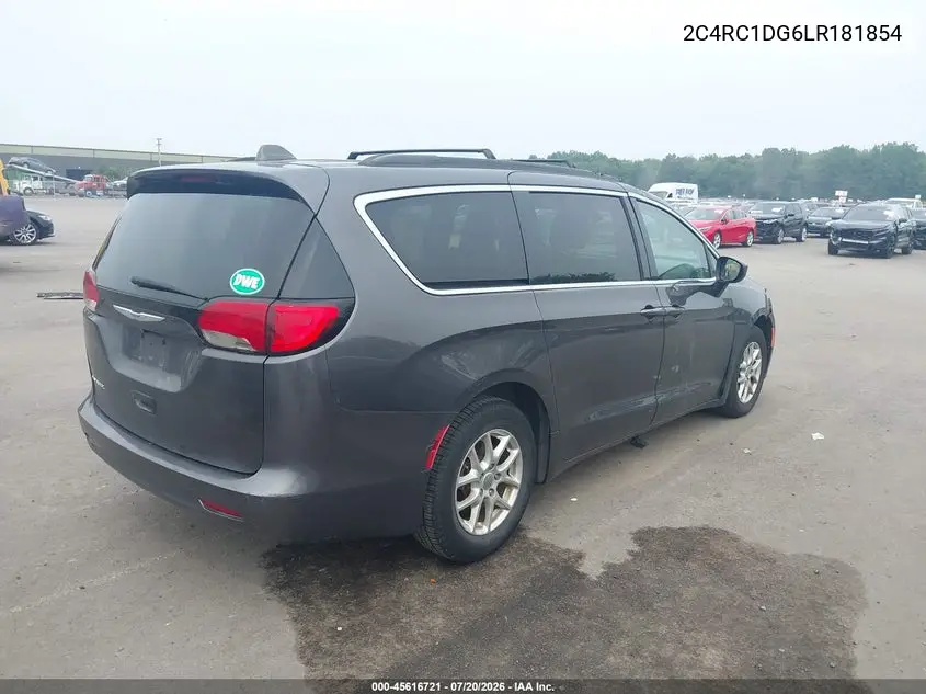 2020 Chrysler Voyager Lxi VIN: 2C4RC1DG6LR181854 Lot: 45616721
