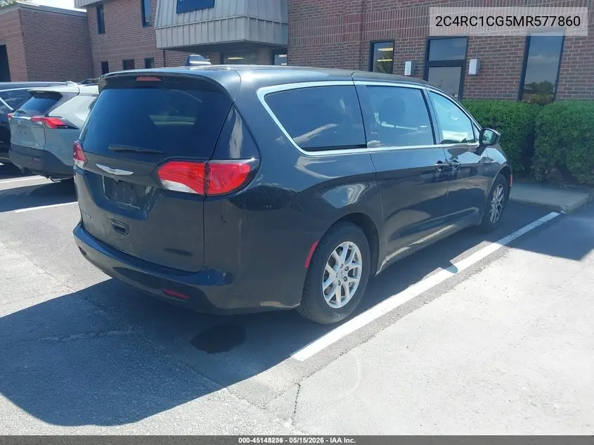 2021 Chrysler Voyager Lx VIN: 2C4RC1CG5MR577860 Lot: 45148236