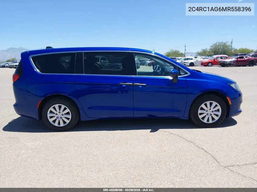 2021 Chrysler Voyager L VIN: 2C4RC1AG6MR558396 Lot: 45229786