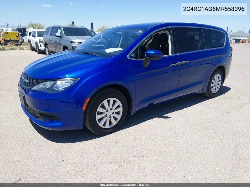 2021 Chrysler Voyager L VIN: 2C4RC1AG6MR558396 Lot: 45229786