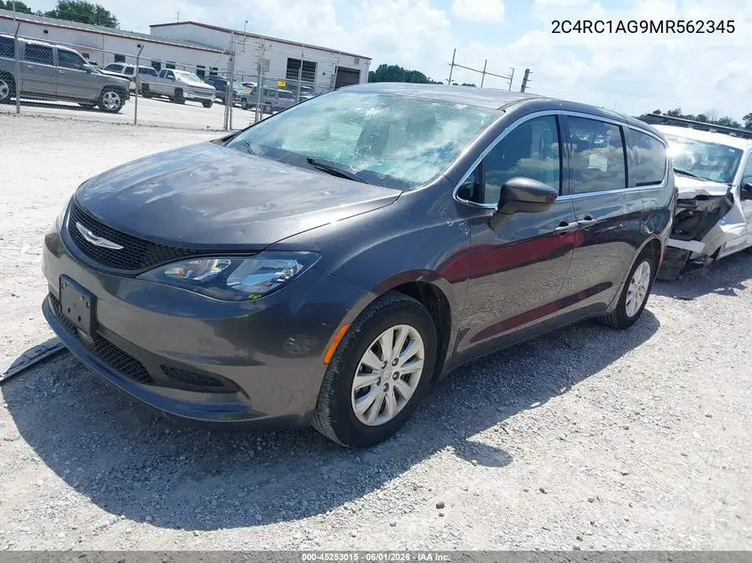 2021 Chrysler Voyager L VIN: 2C4RC1AG9MR562345 Lot: 45253015