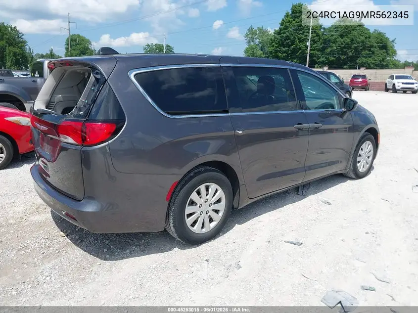 2021 Chrysler Voyager L VIN: 2C4RC1AG9MR562345 Lot: 45253015