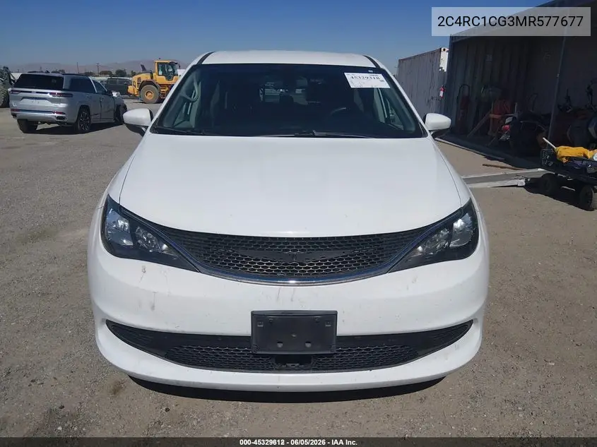 2021 Chrysler Voyager Lx VIN: 2C4RC1CG3MR577677 Lot: 45329612