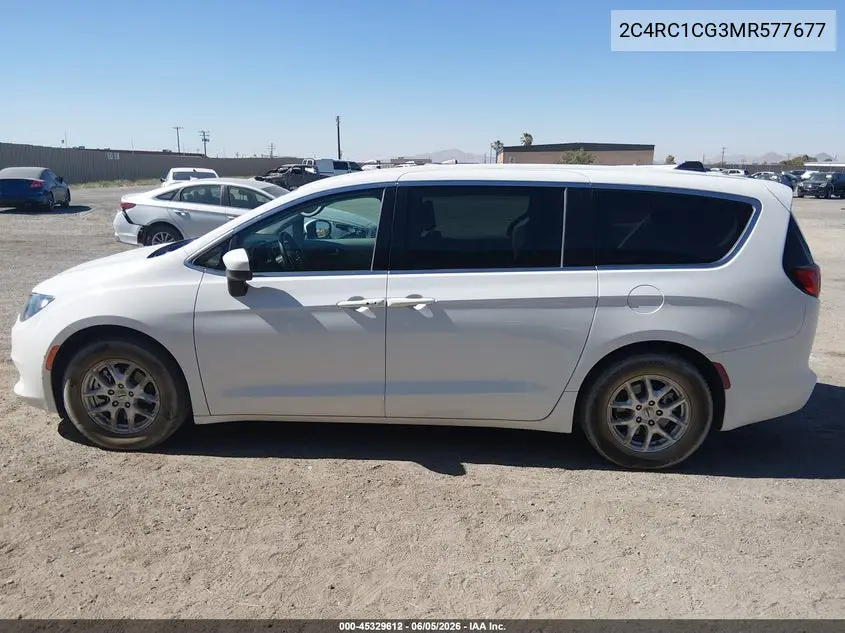 2021 Chrysler Voyager Lx VIN: 2C4RC1CG3MR577677 Lot: 45329612