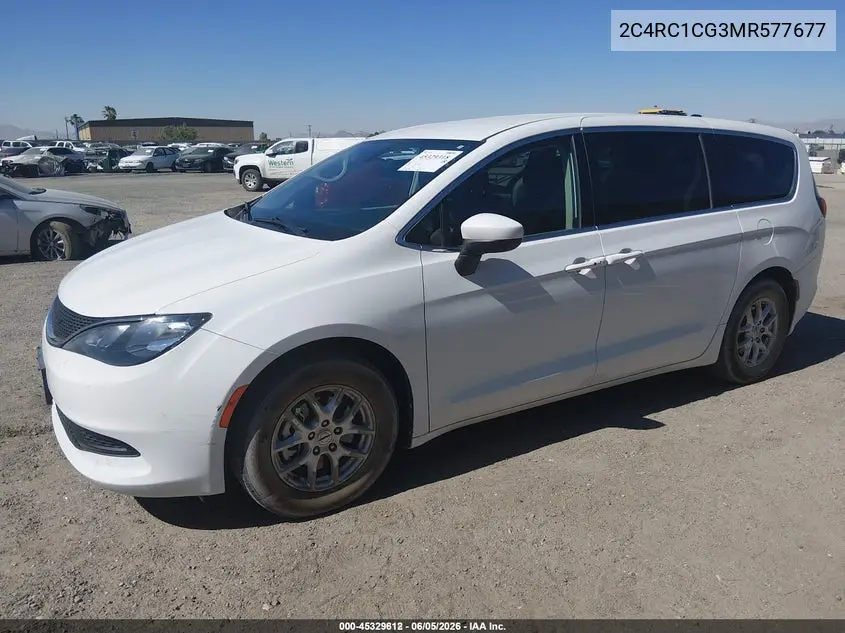 2021 Chrysler Voyager Lx VIN: 2C4RC1CG3MR577677 Lot: 45329612