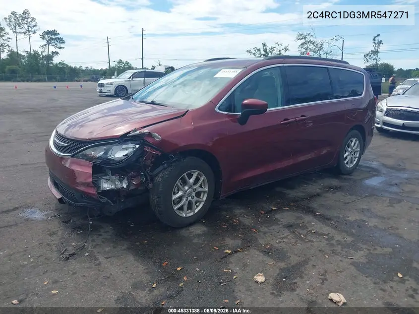 2021 Chrysler Voyager Lxi VIN: 2C4RC1DG3MR547271 Lot: 45331388