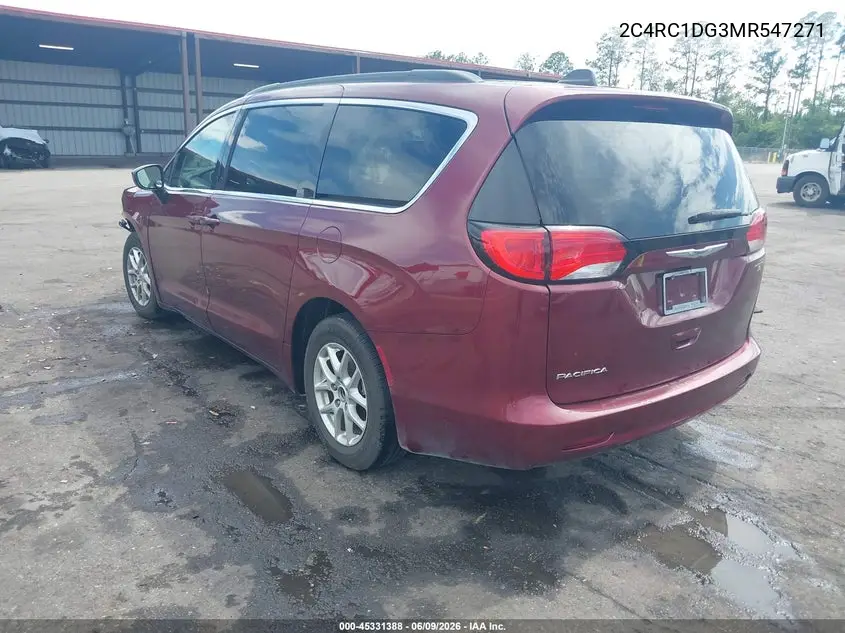 2021 Chrysler Voyager Lxi VIN: 2C4RC1DG3MR547271 Lot: 45331388