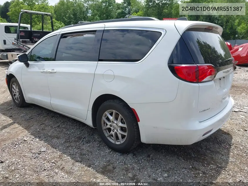 2021 Chrysler Voyager Lxi VIN: 2C4RC1DG9MR551387 Lot: 45371005