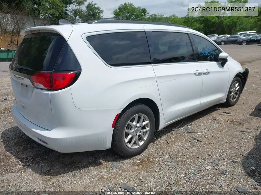 2021 Chrysler Voyager Lxi VIN: 2C4RC1DG9MR551387 Lot: 45371005