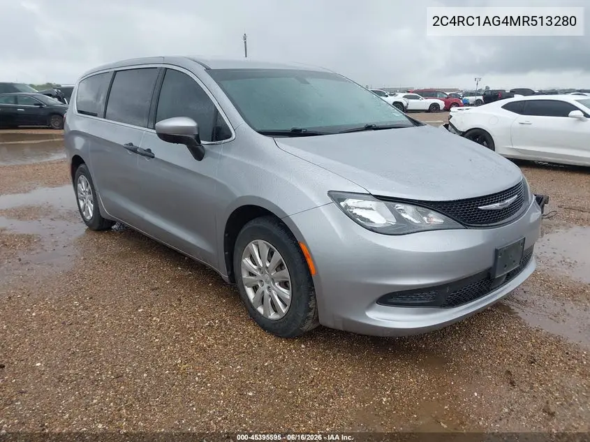 2021 Chrysler Voyager L VIN: 2C4RC1AG4MR513280 Lot: 45395595