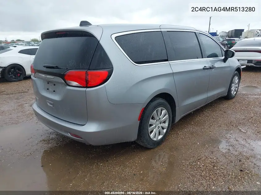 2021 Chrysler Voyager L VIN: 2C4RC1AG4MR513280 Lot: 45395595