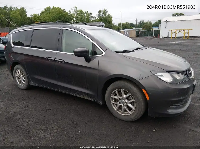 2021 Chrysler Voyager Lxi VIN: 2C4RC1DG3MR551983 Lot: 45443514