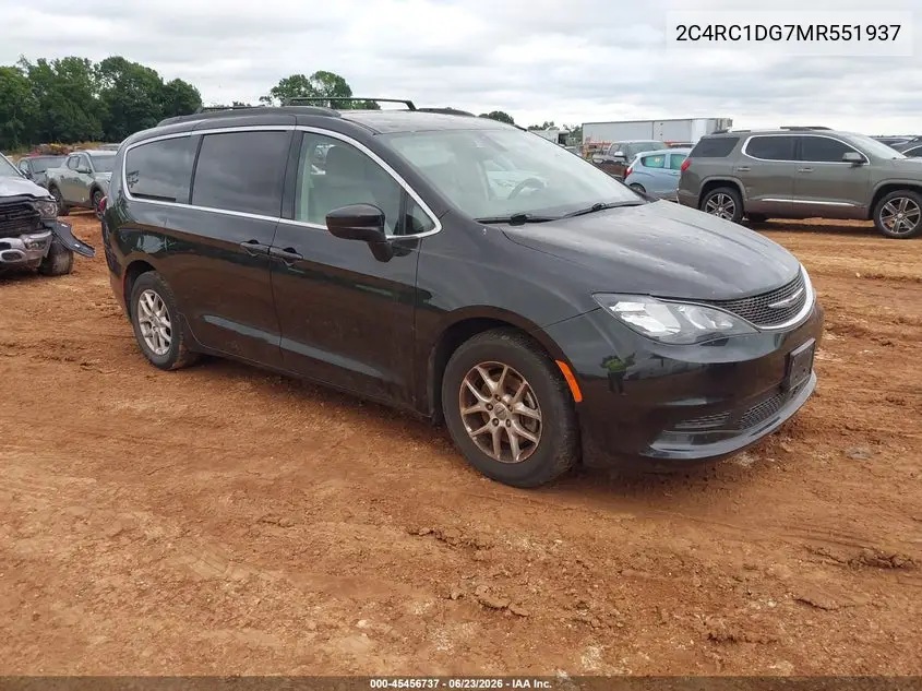 2021 Chrysler Voyager Lxi VIN: 2C4RC1DG7MR551937 Lot: 45456737