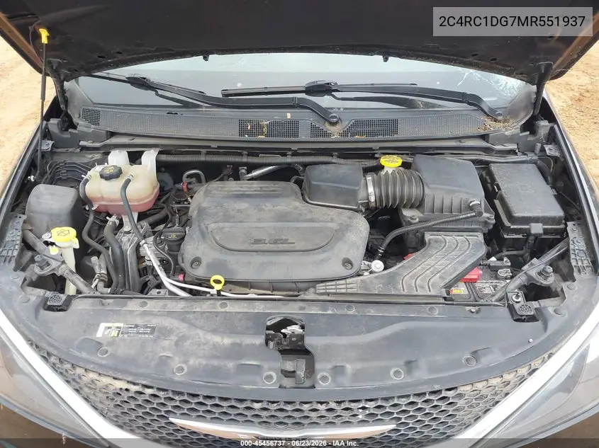2021 Chrysler Voyager Lxi VIN: 2C4RC1DG7MR551937 Lot: 45456737