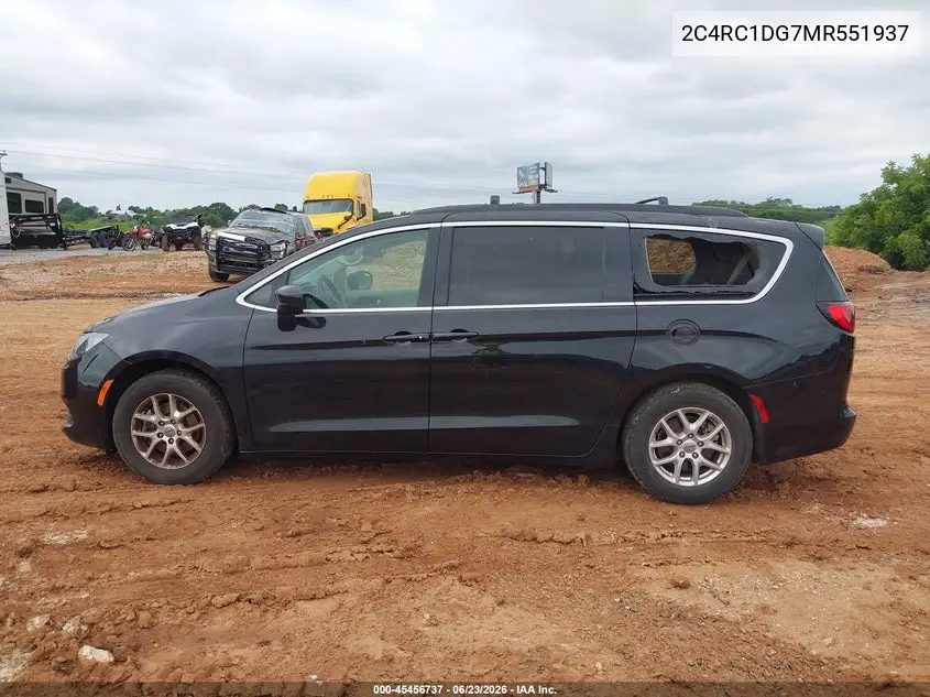 2021 Chrysler Voyager Lxi VIN: 2C4RC1DG7MR551937 Lot: 45456737