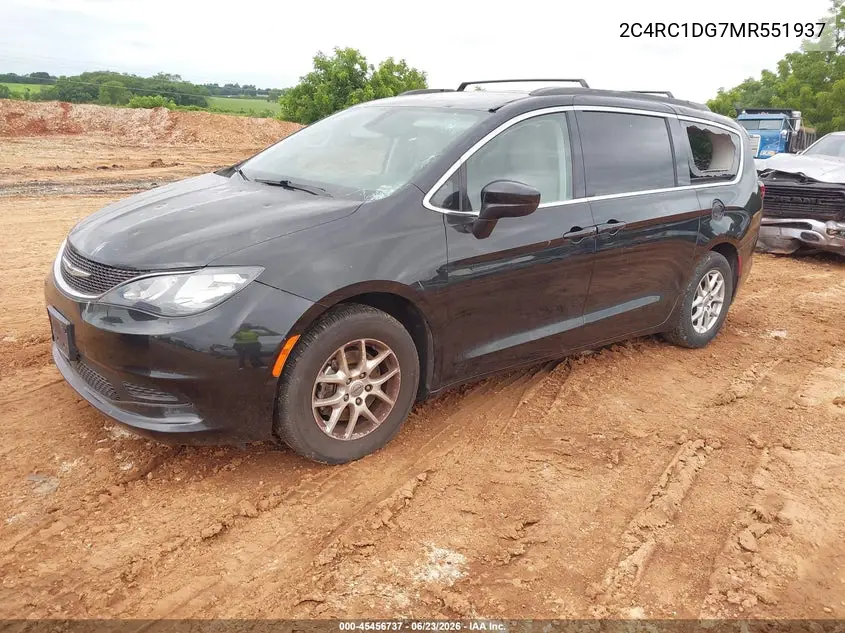 2021 Chrysler Voyager Lxi VIN: 2C4RC1DG7MR551937 Lot: 45456737