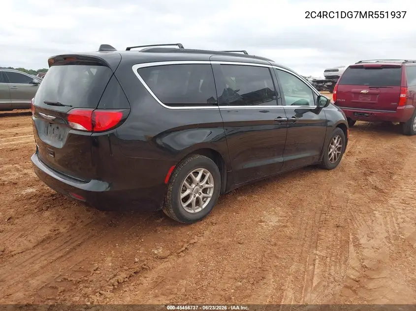 2021 Chrysler Voyager Lxi VIN: 2C4RC1DG7MR551937 Lot: 45456737