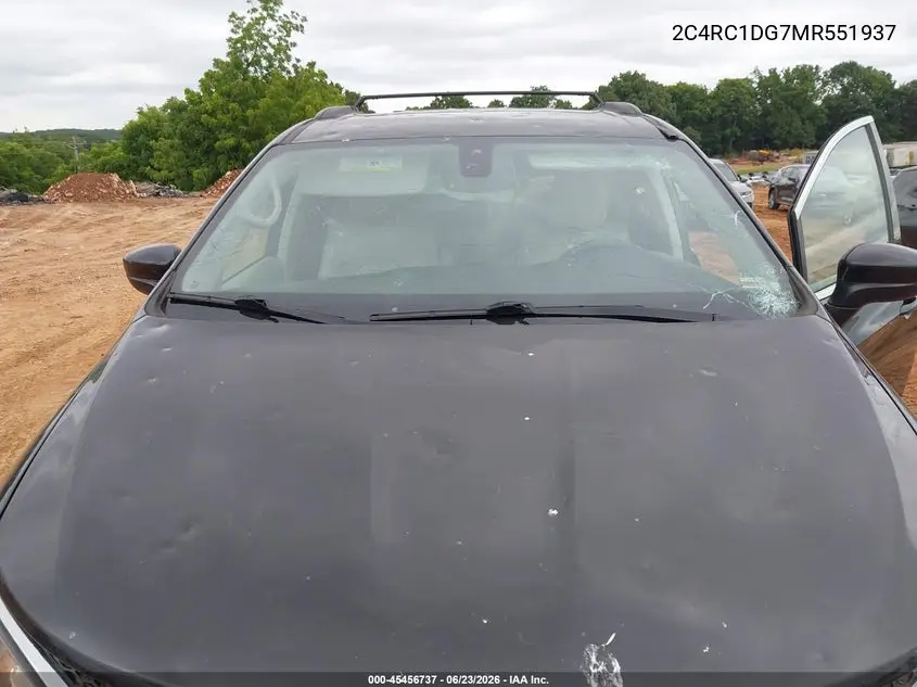 2021 Chrysler Voyager Lxi VIN: 2C4RC1DG7MR551937 Lot: 45456737