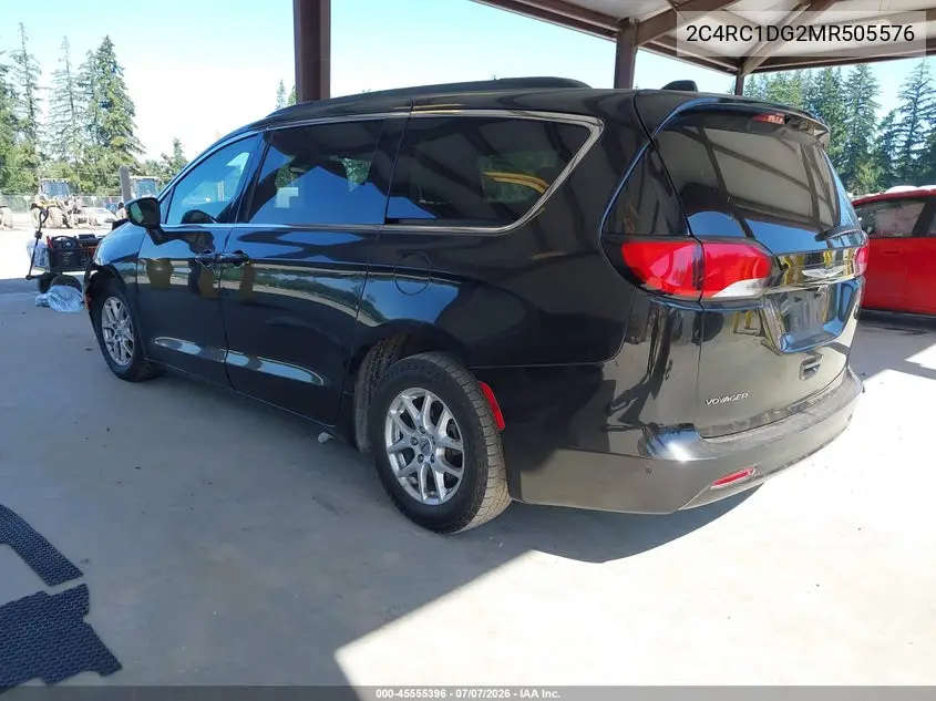 2021 Chrysler Voyager Lxi VIN: 2C4RC1DG2MR505576 Lot: 45555396